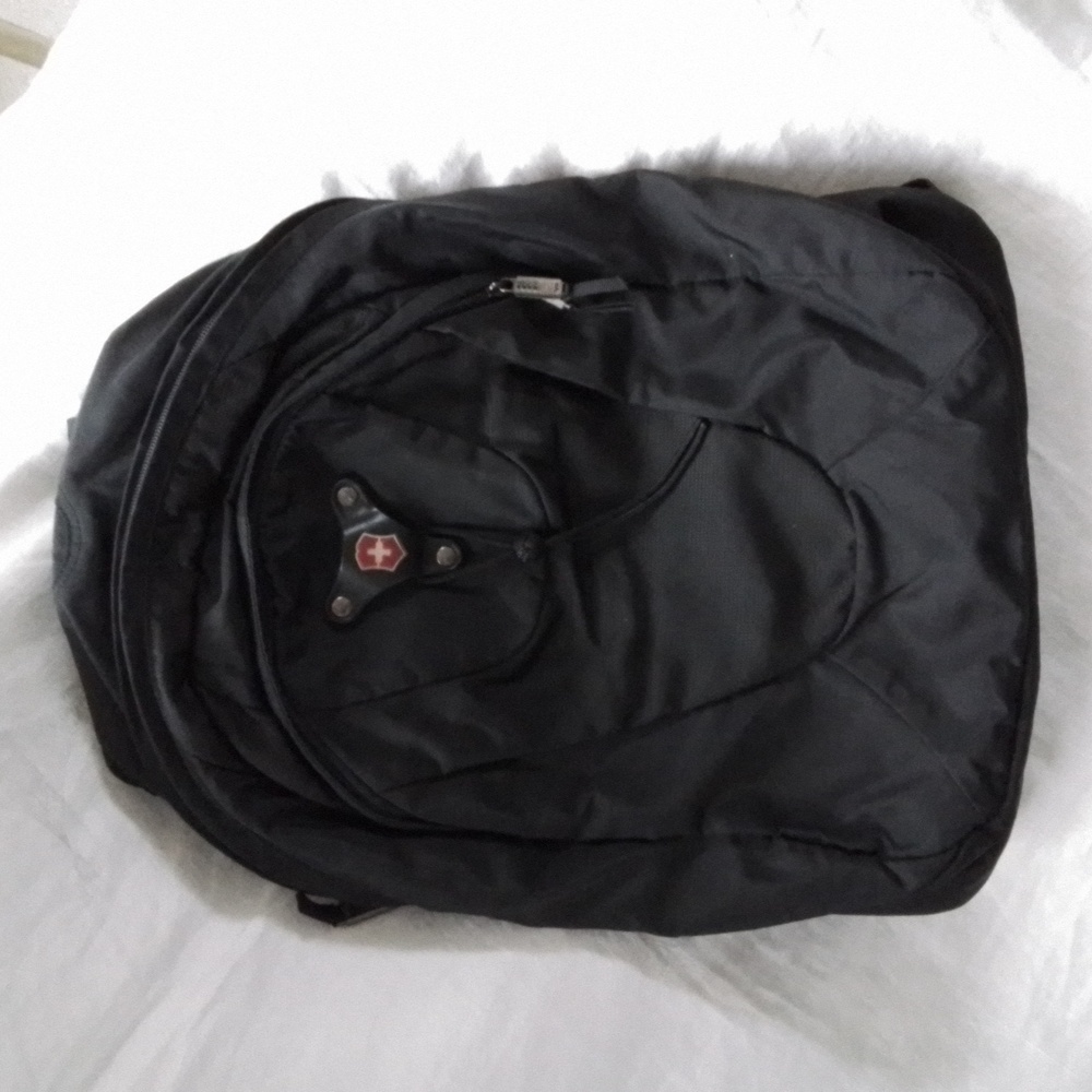 Victorinox black backpack